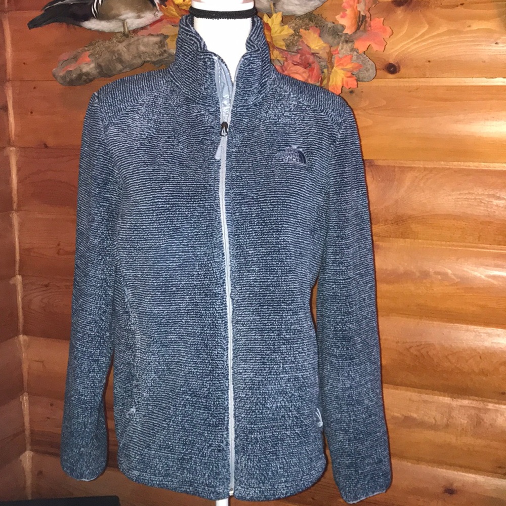 The North Face zip up jacket size Large